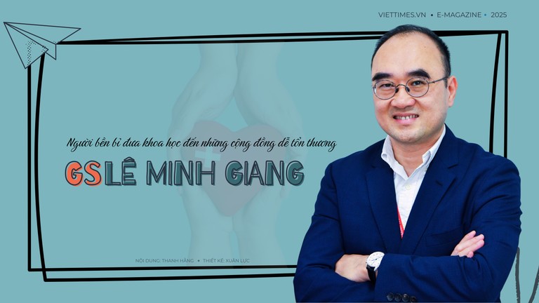 GS Lê Minh Giang - người bền bỉ đưa khoa học đến những cộng đồng dễ tổn thương