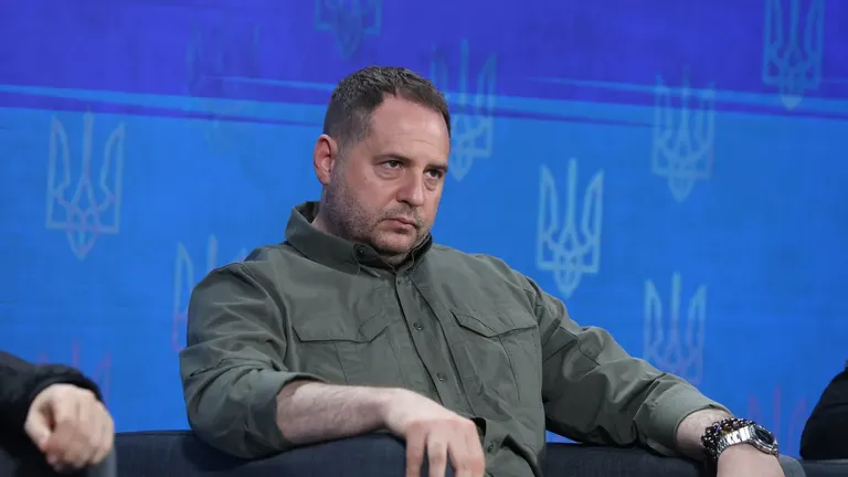 Ông Andriy Yermak, Chánh văn phòng Tổng thống Ukraine Volodymyr Zelensky. Ảnh: AFP.