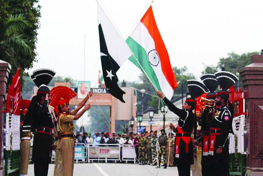 Cửa khẩu biên giới Pakistan - Ấn Độ trên vùng Kashmir. Ảnh minh họa: The Pioneer.