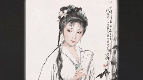 Nhân vật Lâm Đại Ngọc trong tác phẩm Hồng Lâu Mộng của nhà văn Tào Tuyết Cần