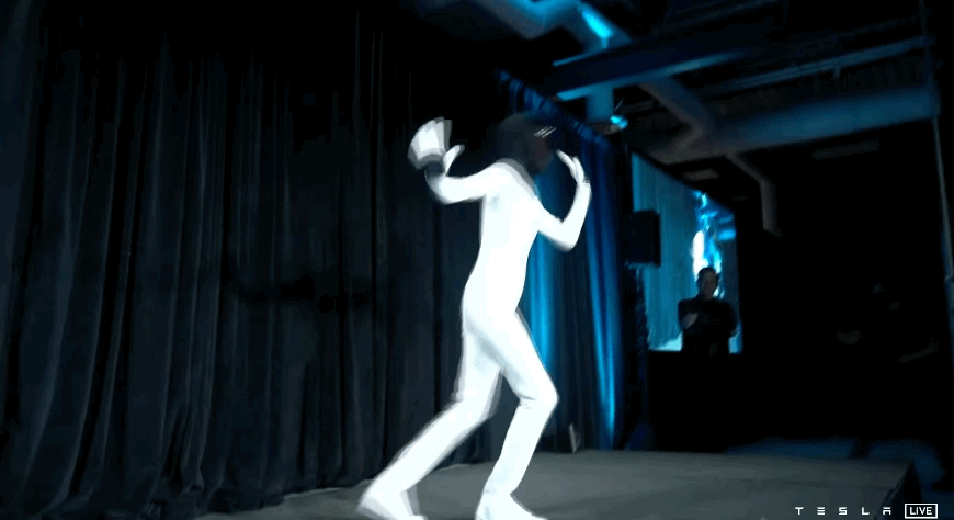 Robot Optimus sẽ rất giống con người về mọi mặt (Ảnh Tesla).