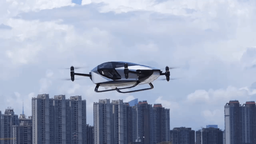 X2 eVTOL của XPeng AeroHT lần đầu tiên được cấp giấy phép có điều kiện. Ảnh CNBC