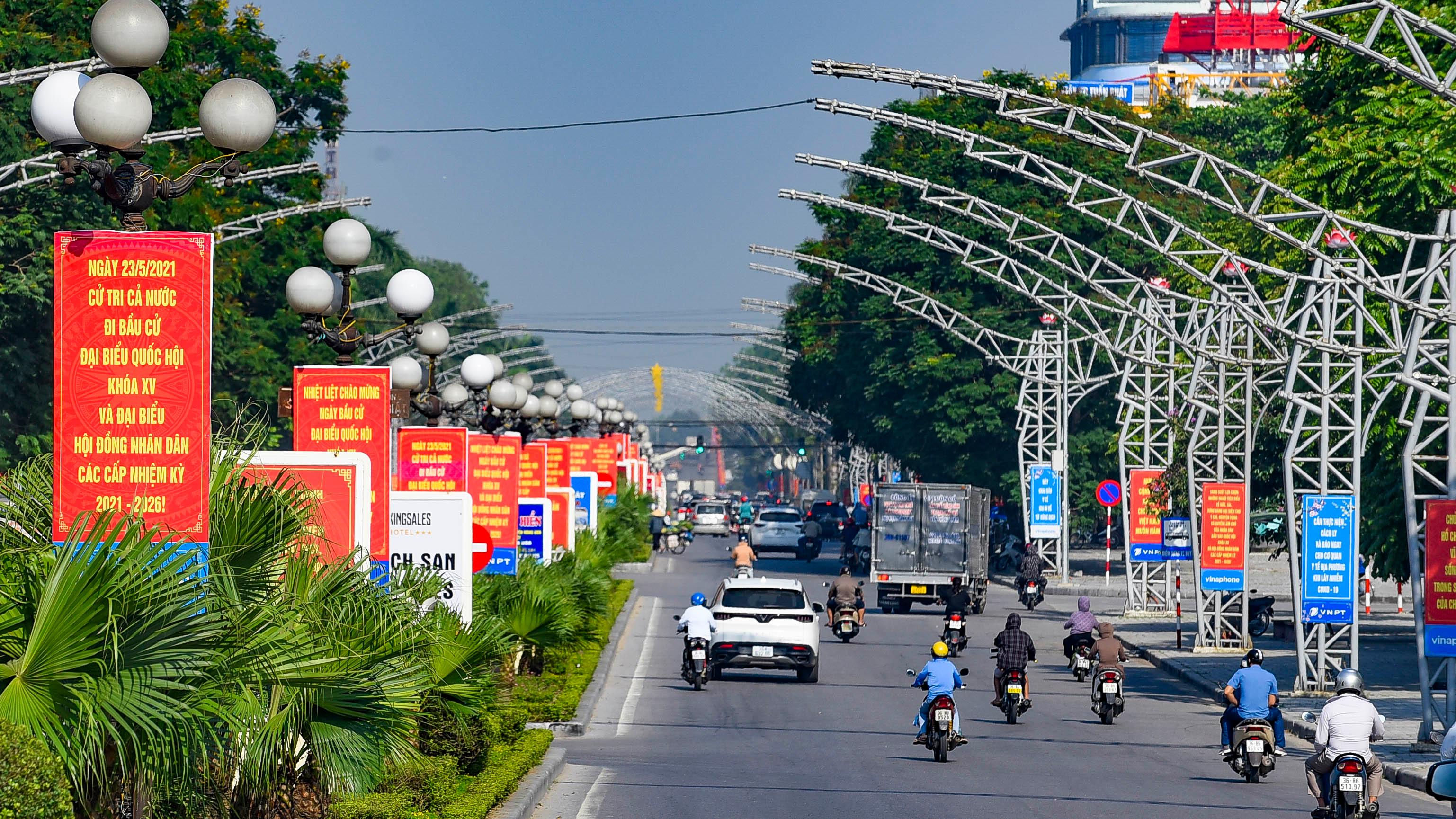 Đường phố Thanh Hóa trong những ngày bầu cử