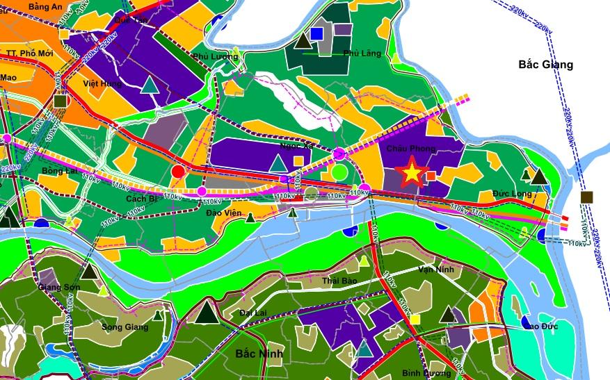 Khu công nghiệp Quế Võ II - giai đoạn 2 (Ảnh: Internet)