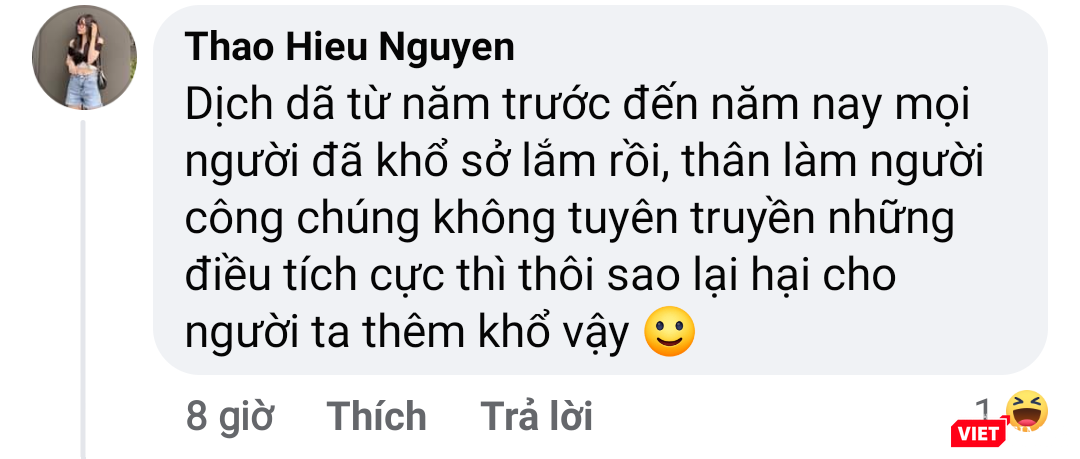Nhiều người lên tiếng chỉ trích. Ảnh chụp màn hình. Nhiều người lên tiếng chỉ trích. Ảnh chụp màn hình.