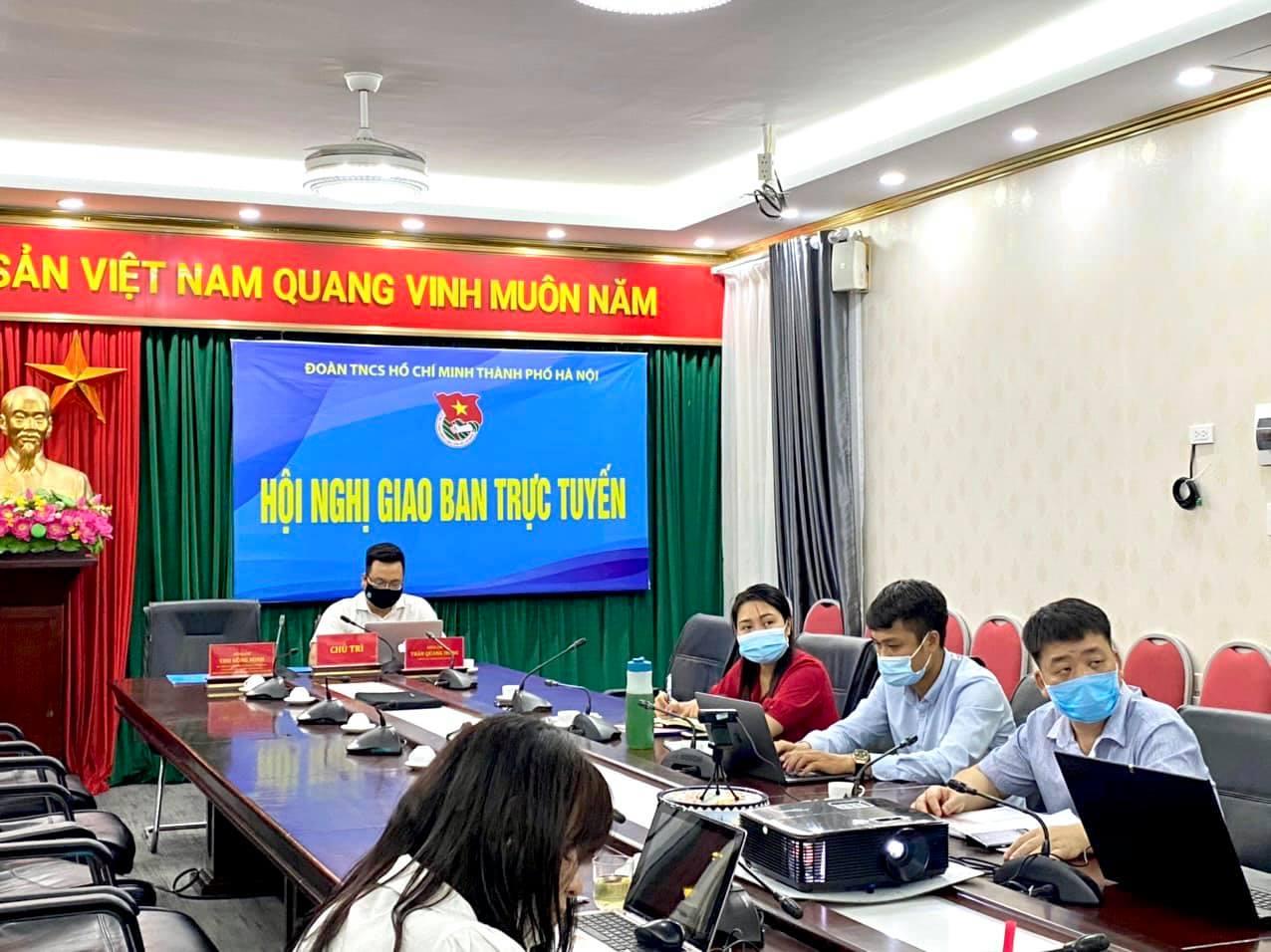 Hội nghị trực tuyến triển khai công tác Đoàn - Hội.