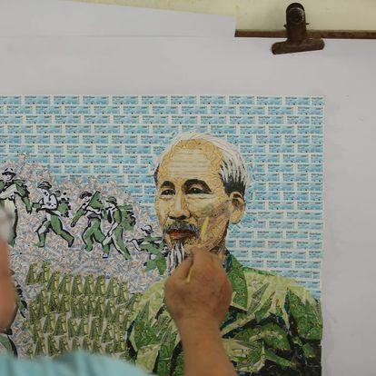 Tranh của họa sĩ Đỗ Lệnh Tuấn. Tranh của họa sĩ Đỗ Lệnh Tuấn.