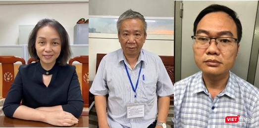 Các bị can Nguyễn Thị Dung Hạnh, Đoàn Trọng Bình và Nghiêm Tuấn Linh (Ảnh: Anh Lê ghép). Các bị can Nguyễn Thị Dung Hạnh, Đoàn Trọng Bình và Nghiêm Tuấn Linh (Ảnh: Anh Lê ghép).