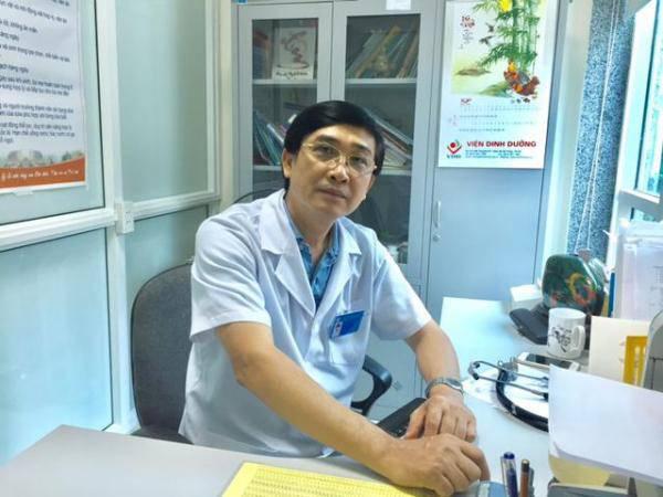 BS. Lê Quang Hào - Chuyên gia Viện Dinh dưỡng Quốc gia (Ảnh - CSTY) BS. Lê Quang Hào - Chuyên gia Viện Dinh dưỡng Quốc gia (Ảnh - CSTY)