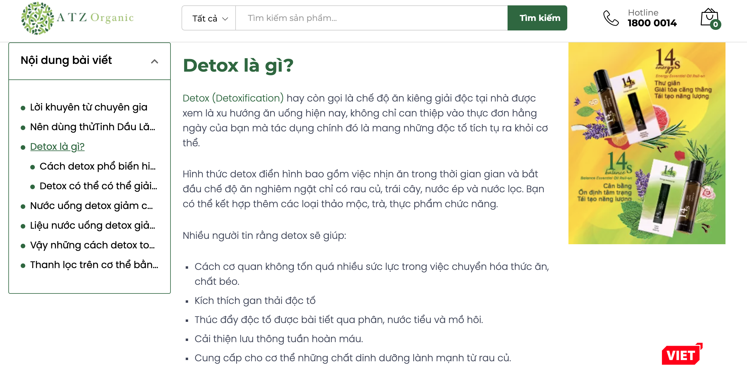 Bài viết về phương pháp Detox (Ảnh- PV) Bài viết về phương pháp Detox (Ảnh- PV)