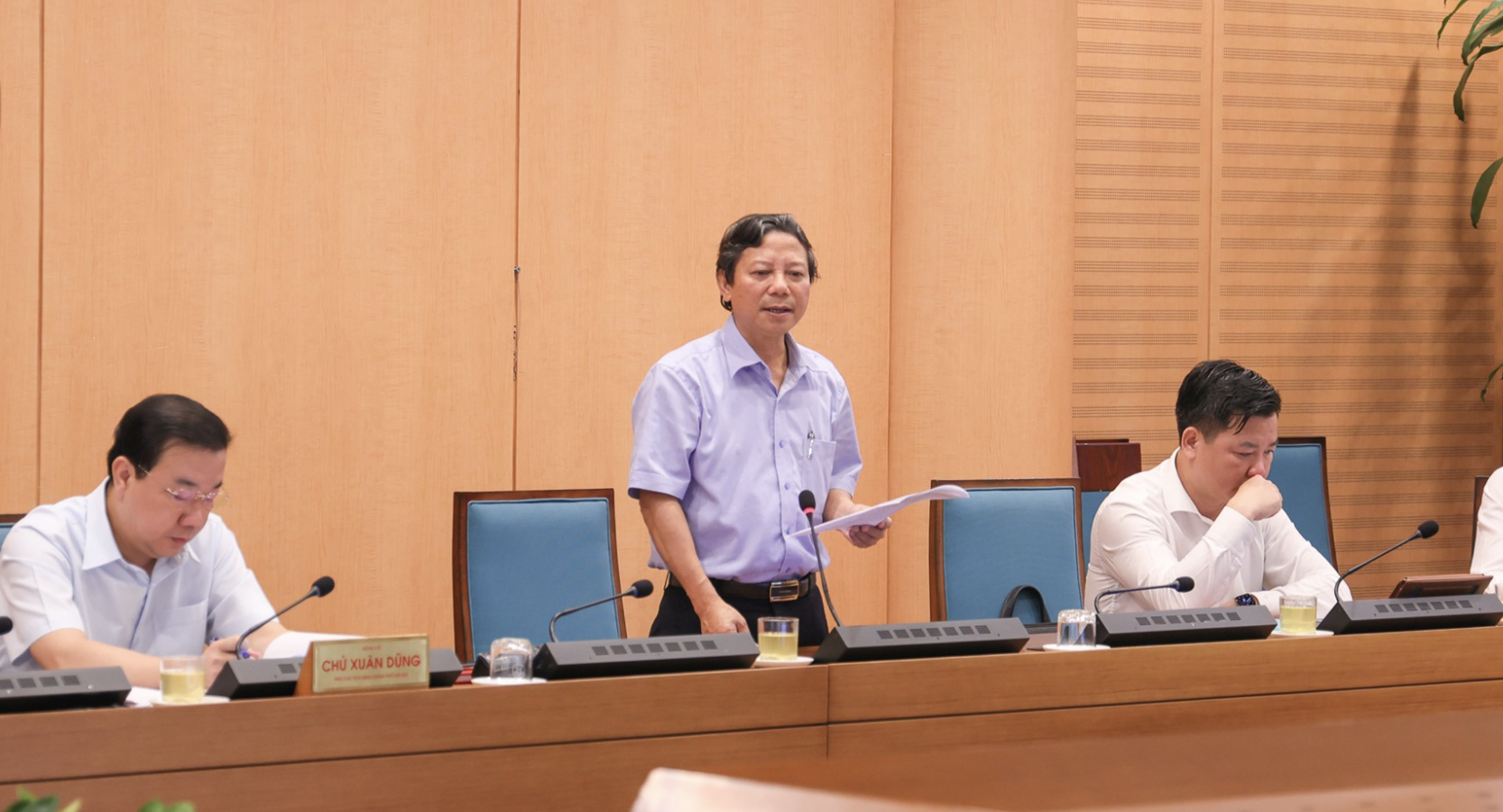 Ông Hoàng Đức Hạnh - Phó Giám đốc Sở Y tế TP. Hà Nội (Ảnh - Trung Nguyên) Ông Hoàng Đức Hạnh - Phó Giám đốc Sở Y tế TP. Hà Nội (Ảnh - Trung Nguyên)