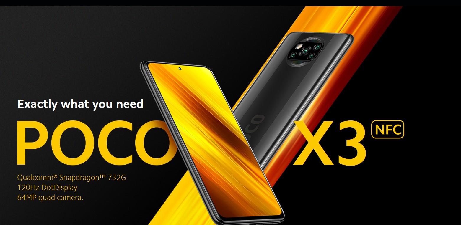POCO X3 NFC được nhiều người bình chọn là "smartphone quốc dân (ảnh: //www.po.co/global/)