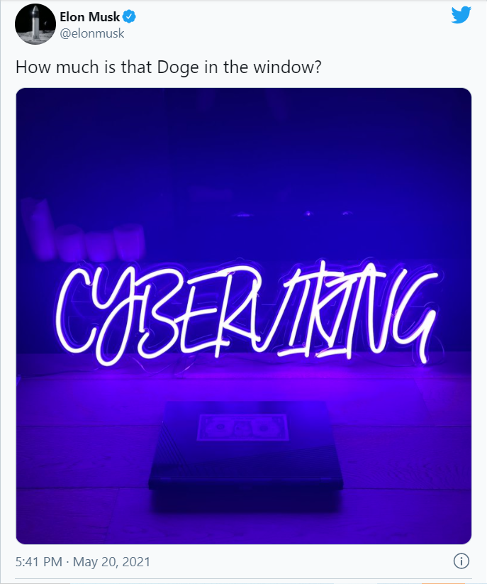 Bài đăng của Elon Musk trên Twitter (Ảnh: Twitter)