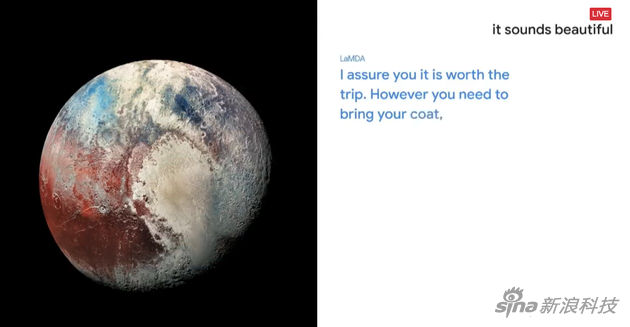 Con người và LaMDA nói về sao Diêm Vương Con người và LaMDA nói về sao Diêm Vương