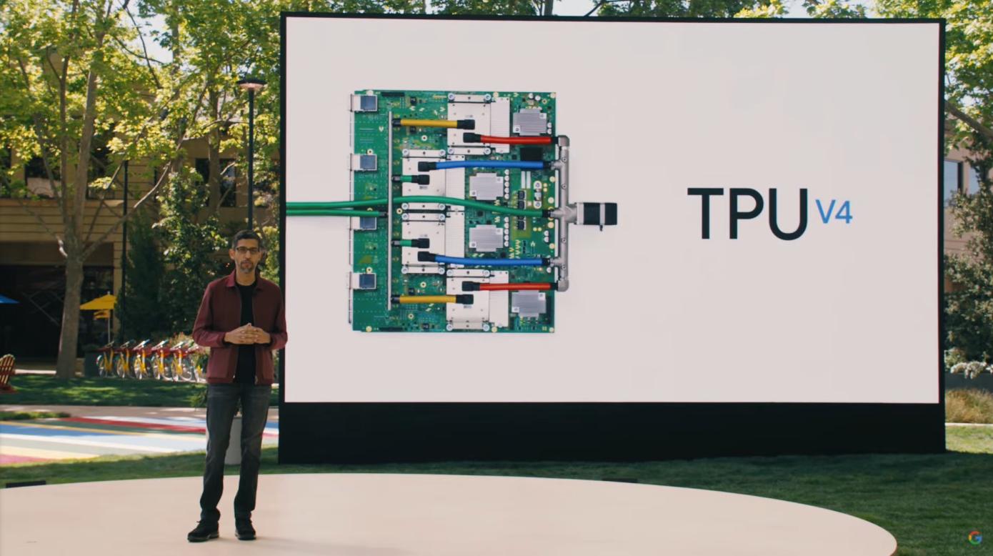 Chip TPU V4 đang được Google dùng cho Machine Learning Chip TPU V4 đang được Google dùng cho Machine Learning