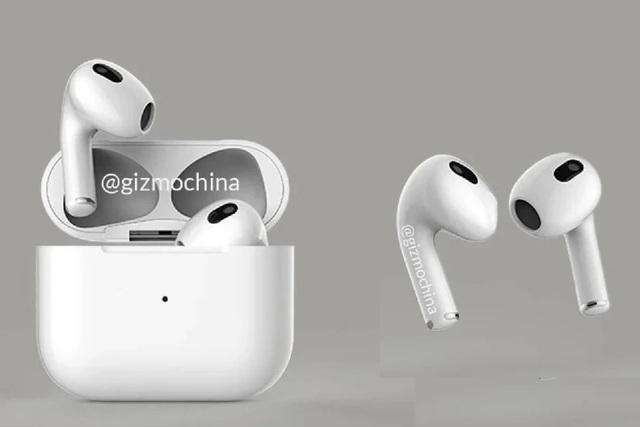 Những hình ảnh rò rỉ cho thấy AirPods 3 có thiết kế khá giống với AirPods Pro.