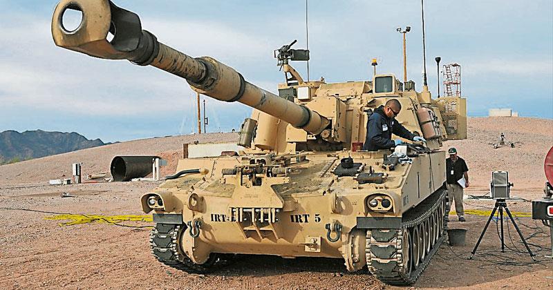 Mỹ chuẩn bị bán cho Đài Loan loại pháo tự hành hiện đại M-109A6 (Ảnh: Đông Phương).