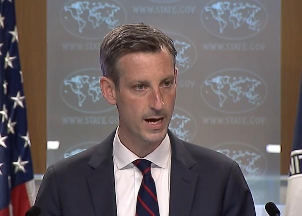 Ông Ned Price, người phát ngôn Bộ Ngoại giao Mỹ (Ảnh: Đông Phương).