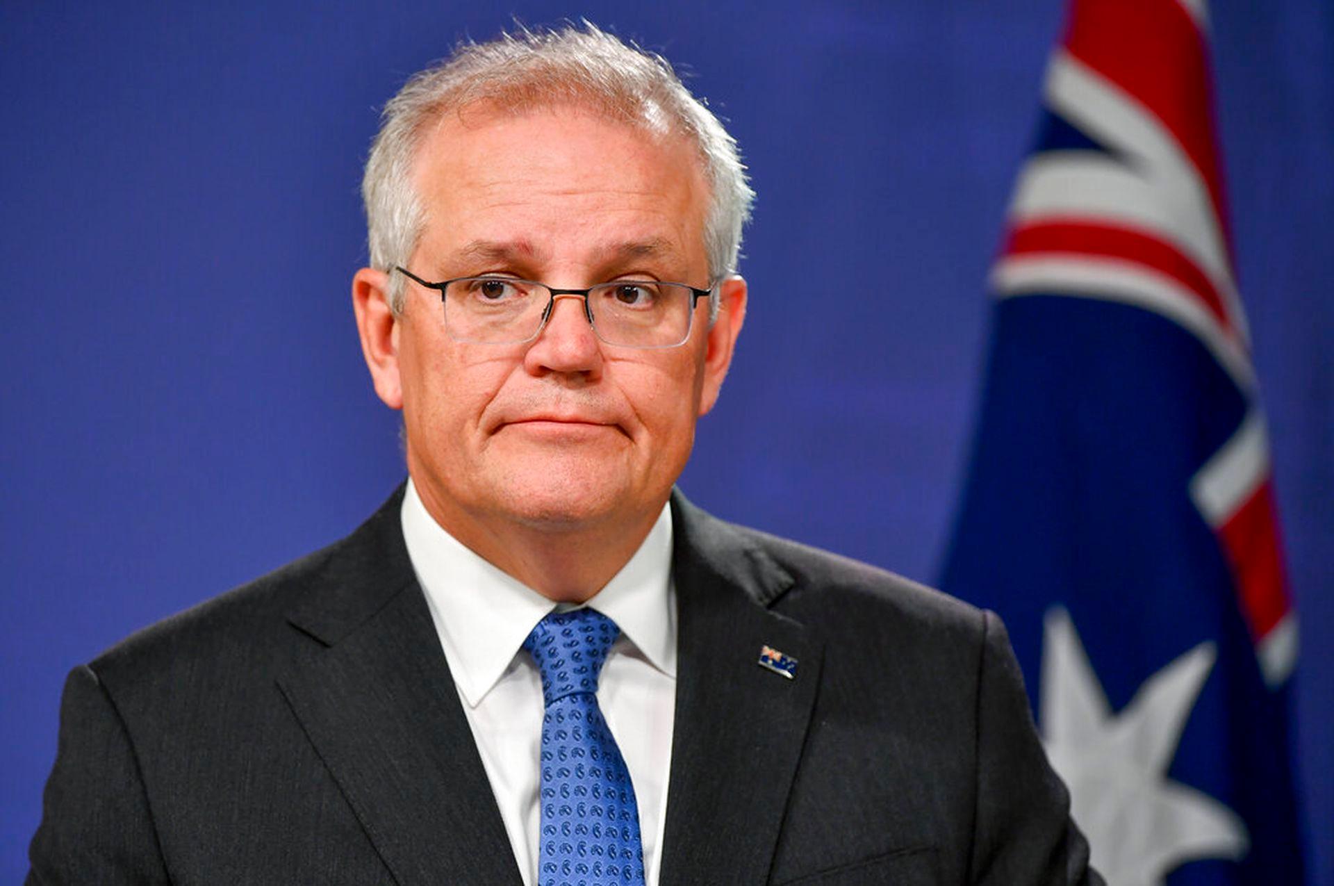 Thủ tướng Australia Scott Morrison theo đuổi chính sách cứng rắn với Trung Quốc (Ảnh: ABC).