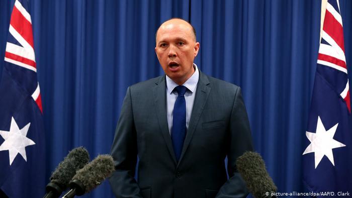 Bộ trưởng Quốc phòng Australia Peter Dutton (Ảnh: DPA).