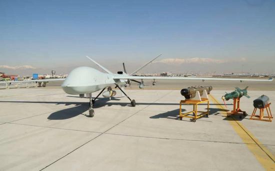 UAV Kaman-22 của Iran (Ảnh: CNS). UAV Kaman-22 của Iran (Ảnh: CNS).