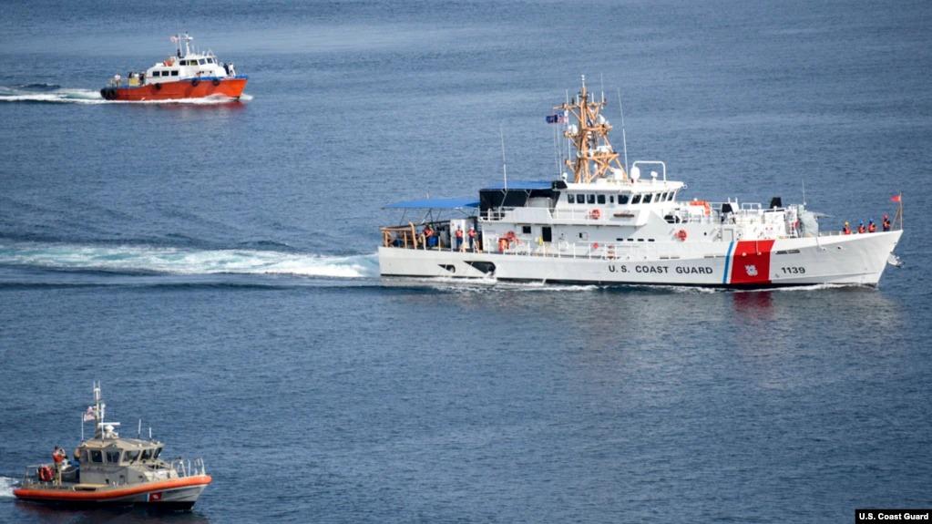 Cảnh sát biển Mỹ triển khai tàu tuần tra ở vùng biển gần Hawaii (Ảnh: USCG).