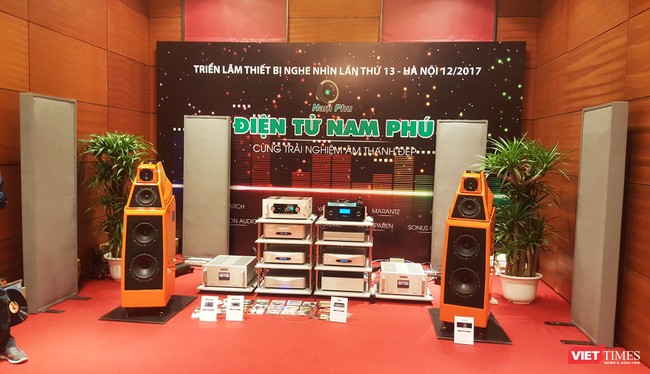 Chiêm ngưỡng những cặp loa tiền tỷ tại Triển lãm nghe nhìn Việt Nam 2017 - ảnh 10