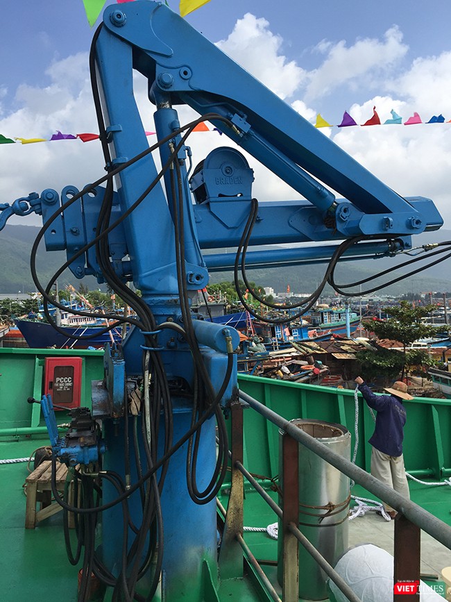 Đà Nẵng: Hạ thủy tàu dịch vụ hậu cần nghề cá vỏ thép lớn nhất miền Trung - ảnh 5
