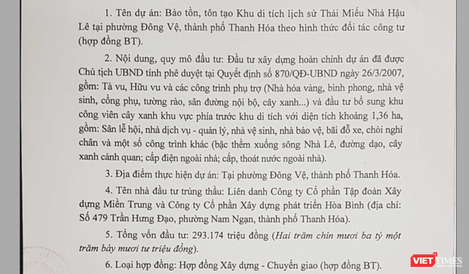 Cách Tập đoàn Xây dựng Miền Trung “vào” các dự án địa ốc ở Thanh Hóa - ảnh 1