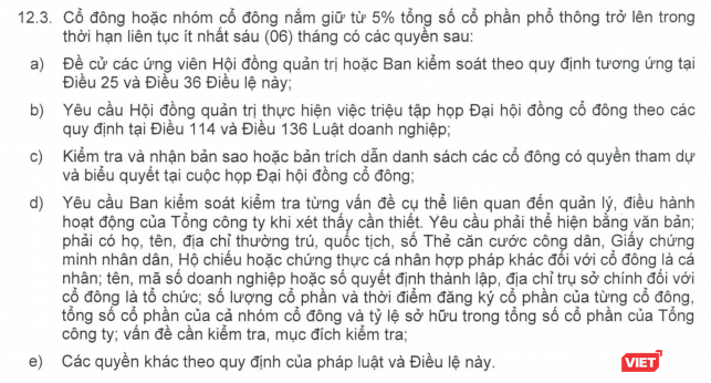 TV HĐQT Vinaconex muốn “chốt lại” danh sách cổ đông tham dự ĐHĐCĐ TN năm 2019 - ảnh 1