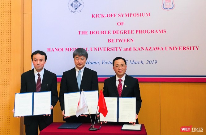 Đại học Y Hà Nội ký kết hợp tác đào tạo tài năng quốc tế với Nhật Bản  - ảnh 1