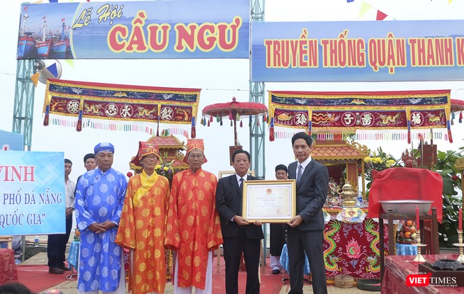 Lễ hội Cầu ngư Đà Nẵng được vinh danh là di sản văn hóa phi vật thể Quốc gia - ảnh 1