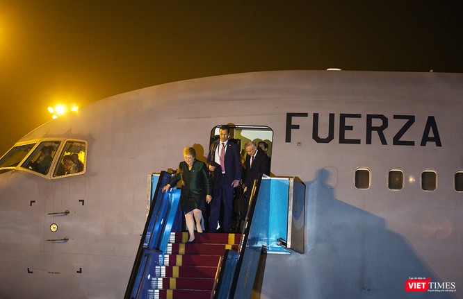 Nữ Tổng thống Michelle Bachelet Jeria xuất hiện Ảnh: Nữ Tổng thống Chile Michelle Bachelet đã có mặt tại Đà Nẵng ảnh 3