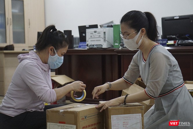 Đà Nẵng bắt đầu xây dựng bệnh viện dã chiến tại cung thể thao Tiên Sơn - ảnh 9
