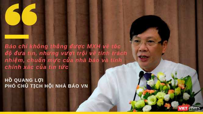 Phó Chủ tịch Hội Nhà báo Việt Nam: “Bảo vệ cái tốt, đấu tranh chống lại cái xấu chính là chuẩn mực” - ảnh 1