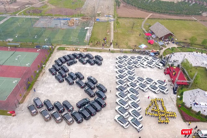 Dàn xe Hyundai SantaFe hùng hậu chào đón sinh nhật CLB tròn 4 tuổi ảnh 8