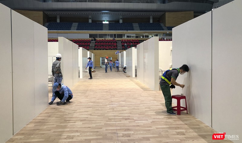 Những hình ảnh mới nhất từ bệnh viện dã chiến 1.000 giường bệnh ở Đà Nẵng - ảnh 10