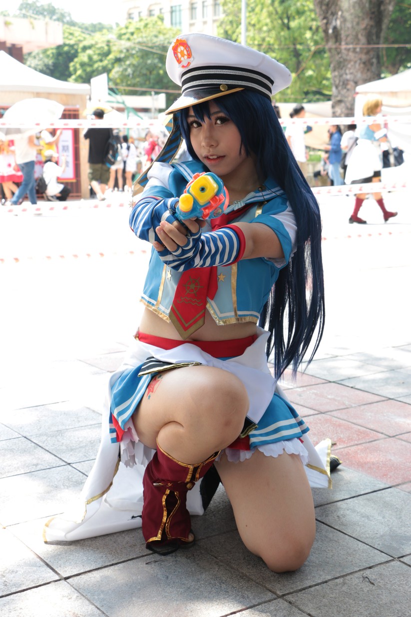 Rực rỡ sắc màu các bộ trang phục Cosplay trong lễ hội văn hóa Nhật Bản “Ichigo Ichie 2018” tại Hà Nội - ảnh 20