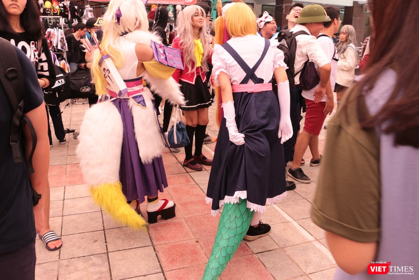 Rực rỡ sắc màu các bộ trang phục Cosplay trong lễ hội văn hóa Nhật Bản “Ichigo Ichie 2018” tại Hà Nội - ảnh 50