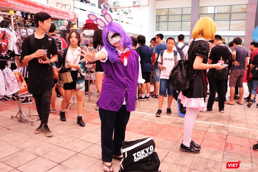 Rực rỡ sắc màu các bộ trang phục Cosplay trong lễ hội văn hóa Nhật Bản “Ichigo Ichie 2018” tại Hà Nội - ảnh 17