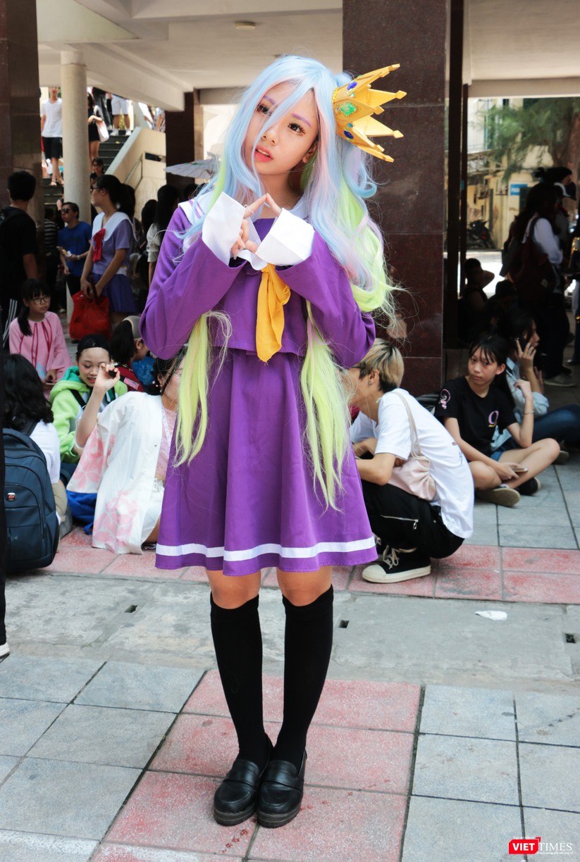 Rực rỡ sắc màu các bộ trang phục Cosplay trong lễ hội văn hóa Nhật Bản “Ichigo Ichie 2018” tại Hà Nội - ảnh 37