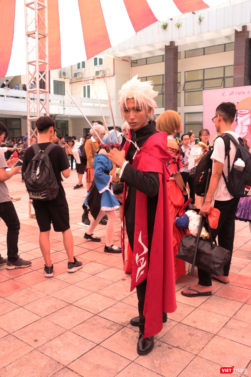 Rực rỡ sắc màu các bộ trang phục Cosplay trong lễ hội văn hóa Nhật Bản “Ichigo Ichie 2018” tại Hà Nội - ảnh 45