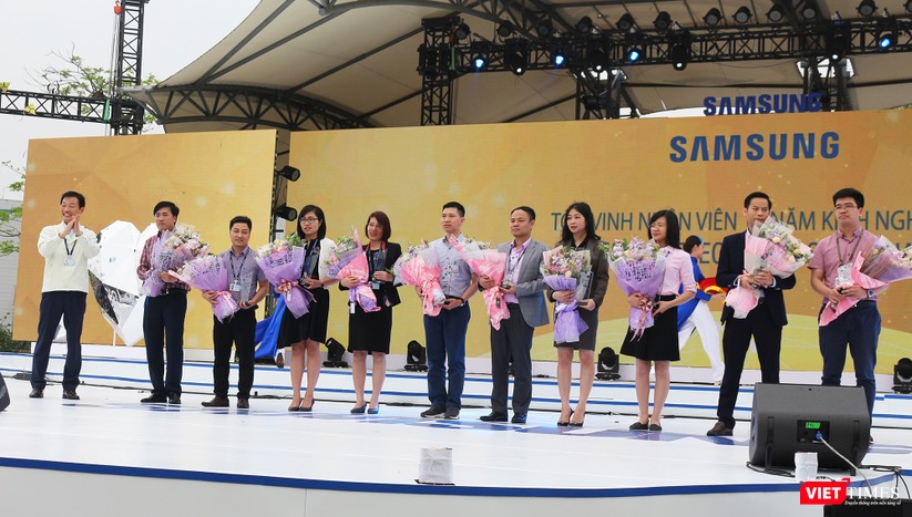 Toàn cảnh lễ kỷ niệm 10 năm Samsung Electronics phát triển vượt kỳ tích tại Việt Nam - ảnh 12