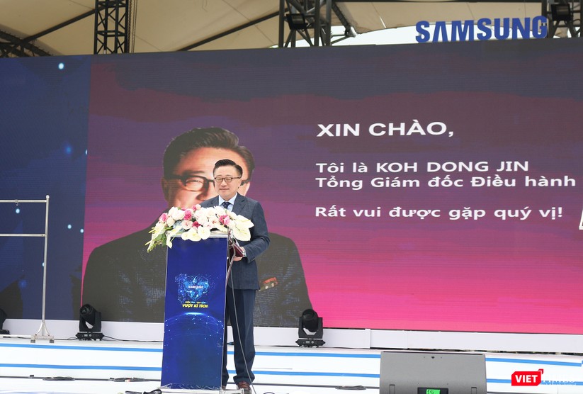 Toàn cảnh lễ kỷ niệm 10 năm Samsung Electronics phát triển vượt kỳ tích tại Việt Nam - ảnh 9