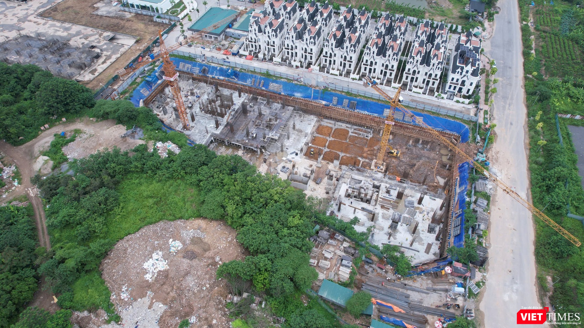 Đến tháng 9/2023, UBND TP Hà Nội đã ban hành Quyết định số 4679 xử phạt hành chính liên danh Công ty Cổ phần Bất động sản Vimedimex và Công ty cổ phần Đầu tư xây dựng Bạch Đằng TMC số tiền 320 triệu đồng. VT-a.jpg