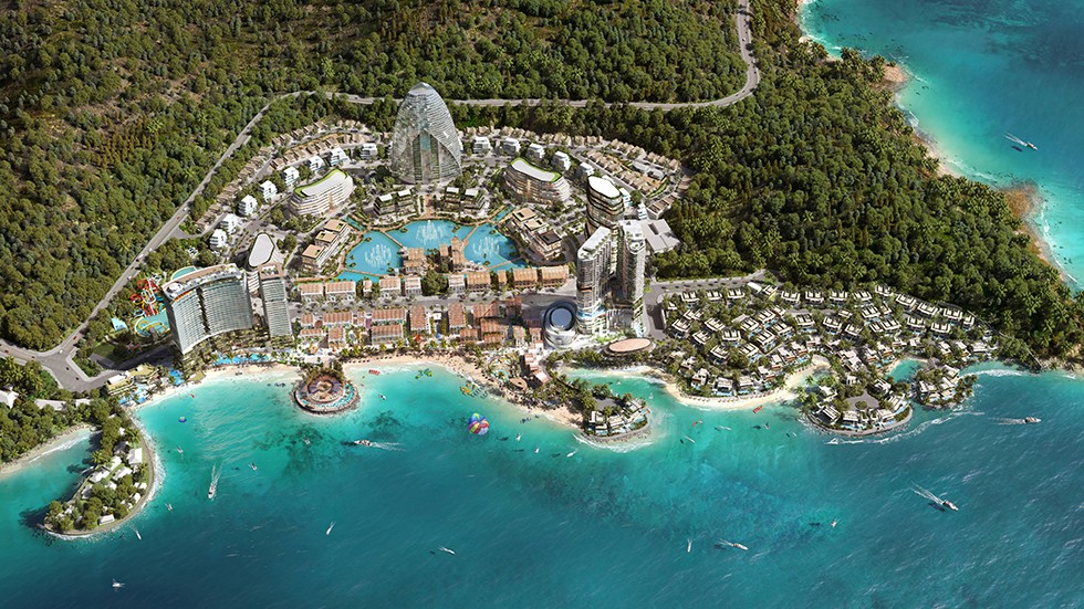 Phối cảnh tổng thể dự án Vega City Nha Trang của Tập đoàn KDI Holdings.