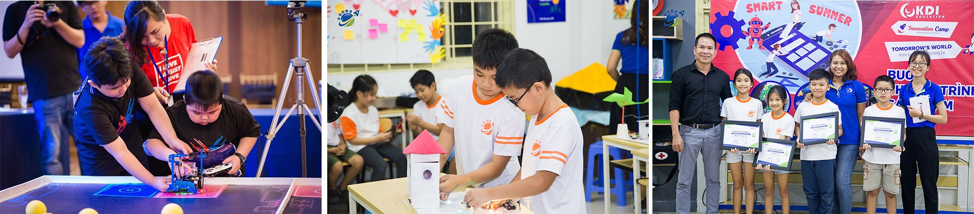 Học sinh tham gia STEM.