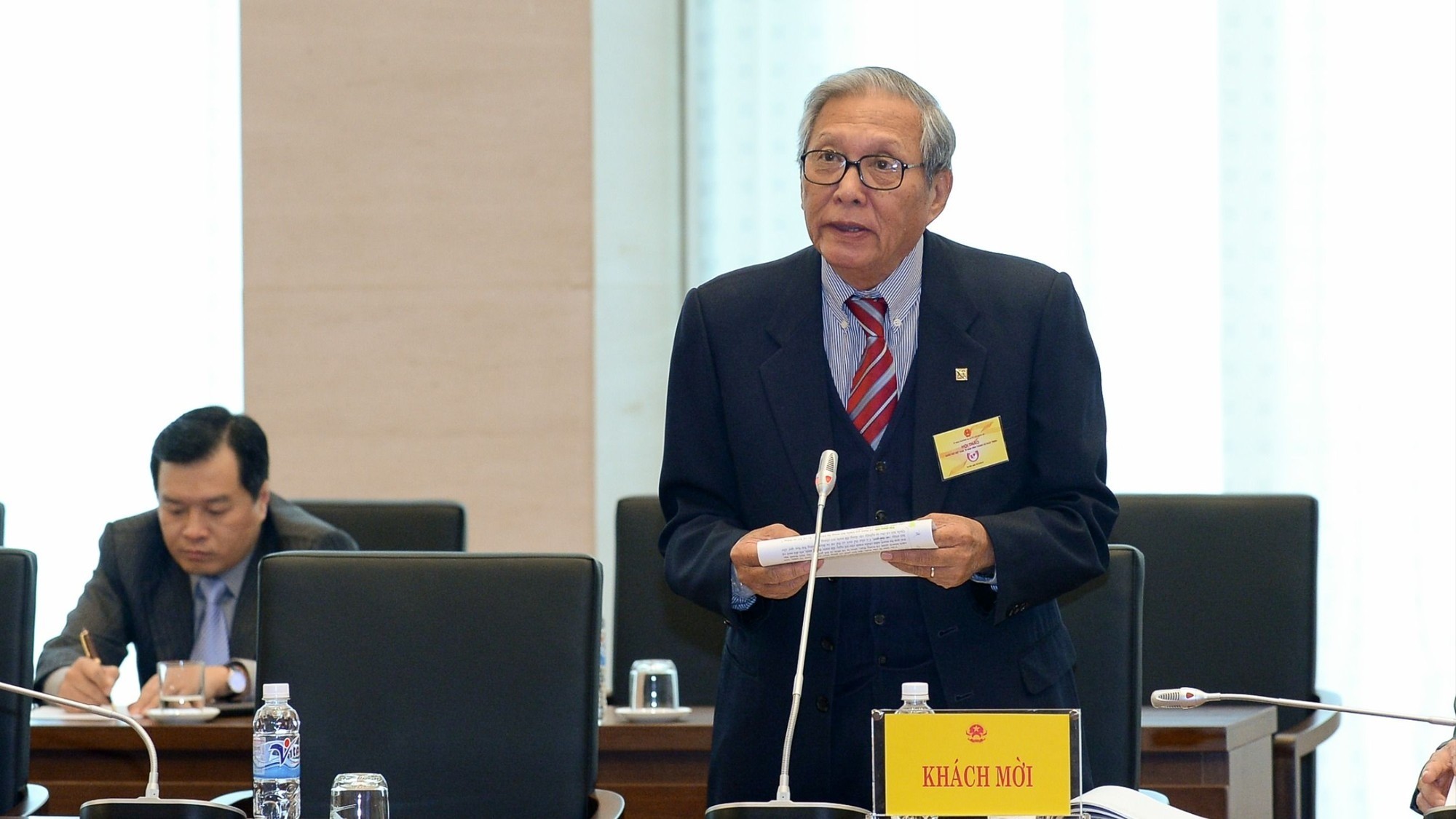 GS.TS Nguyễn Ngọc Trân, nguyên Phó Chủ nhiệm Ủy ban đối ngoại của Quốc hội. Ảnh: Quochoi.vn. GS Nguyễn Ngọc Trân.jpg