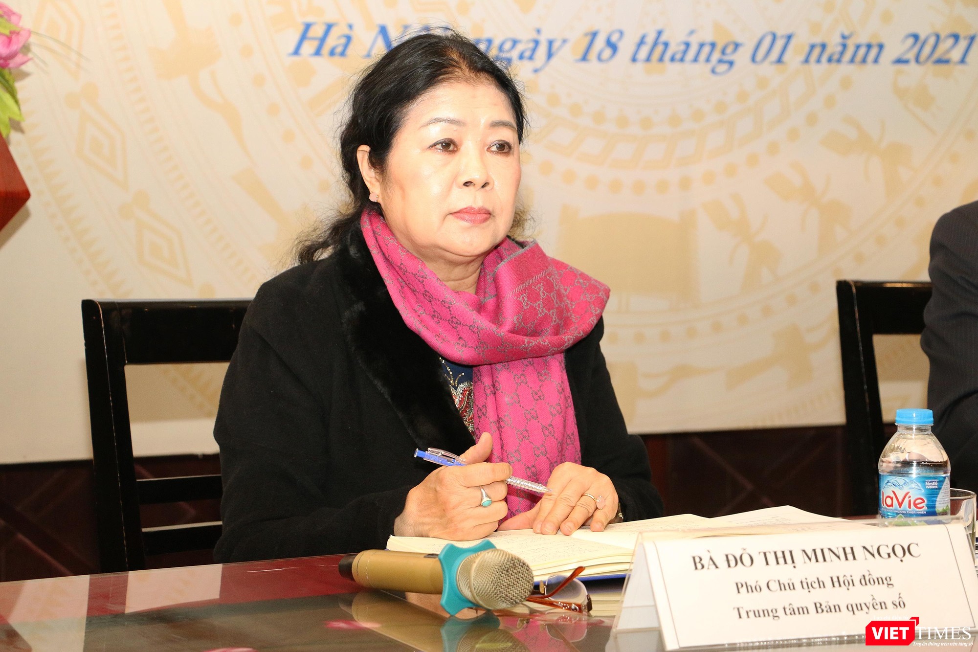 Bà Đỗ Thị Minh Ngọc, Phó Chủ tịch Hội đồng Trung tâm Bản quyền số