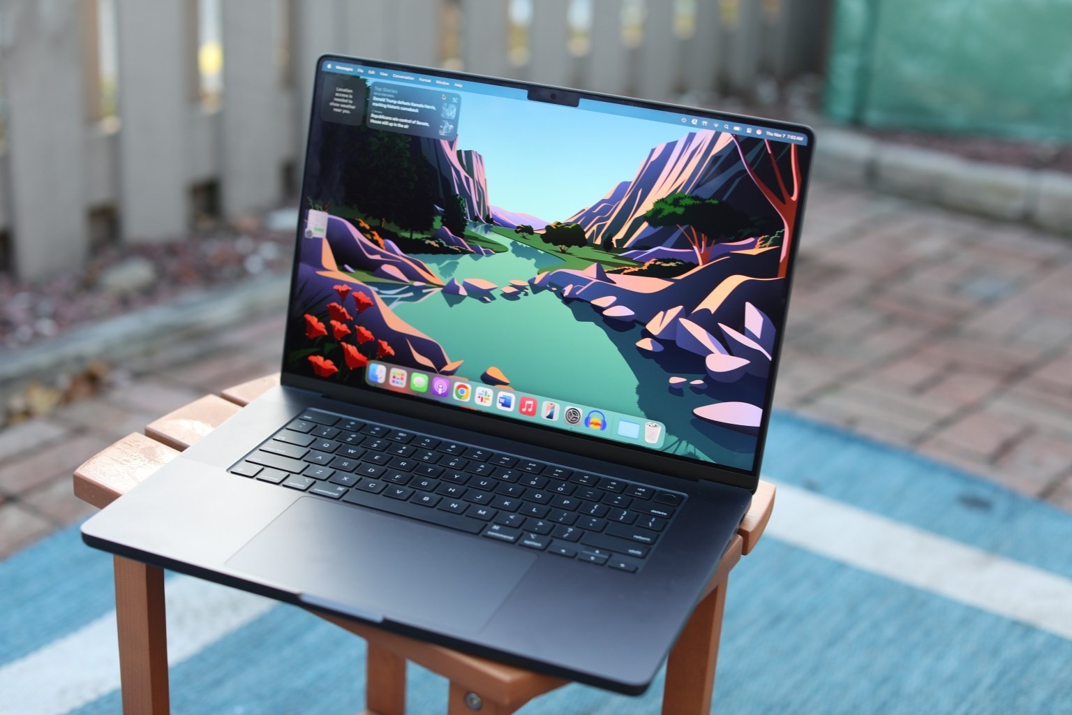 Macbook Pro M4 bản 16 inch. Ảnh: Tech Crunch Macbook Pro M4 bản 16 inch. Ảnh: Tech Crunch